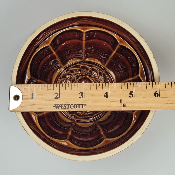 Williams Sonoma Brown Glazed Autumn Acorn Cranberry Jello Cake Dessert Mold - Picture 4 of 8